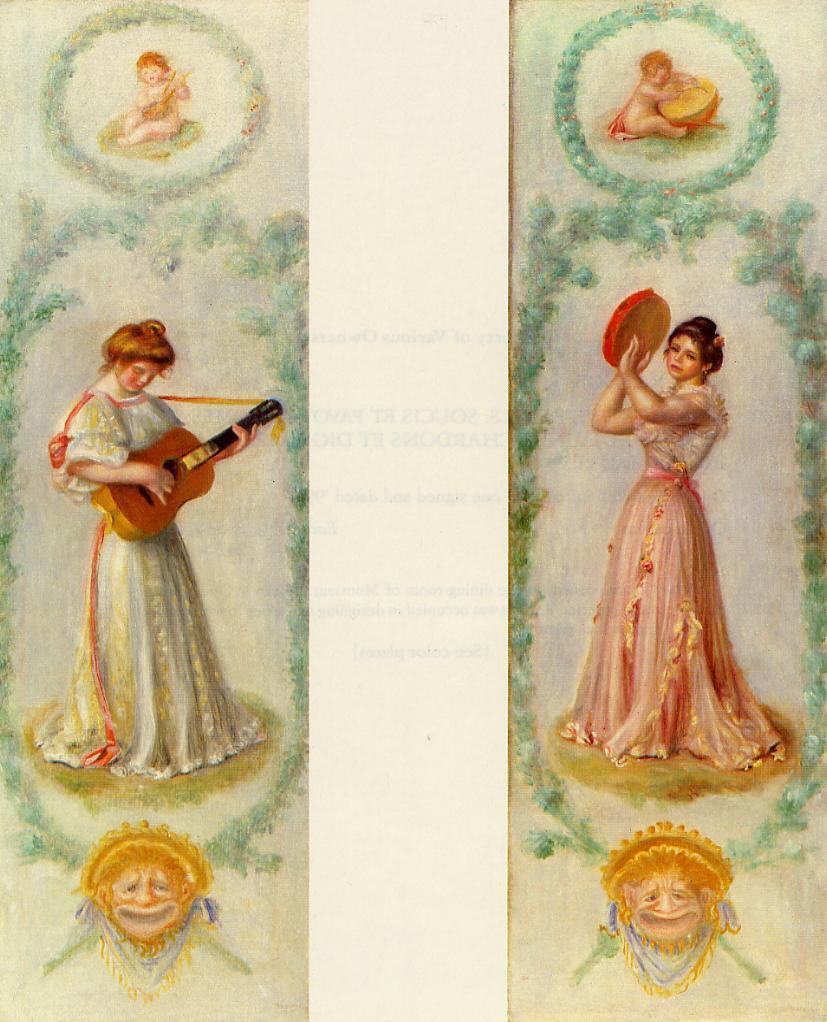 Music two paintings 1895